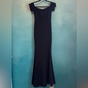 Elegant Black Evening Gown